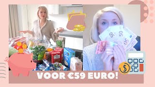 VOOR €850 eten per DAG als GEZIN 😱💶 BUDGET CHALLENGE Boodschappen Shoplog  Kellycaresse [upl. by Fretwell]