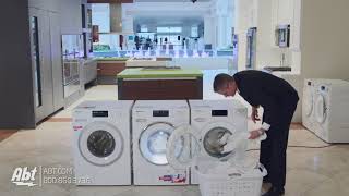 Miele W1 Washing Machine Load Capacity Demo [upl. by Alroy]