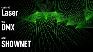 How to control your lasers with DMX and ShowNET  Laserworld [upl. by Nev]