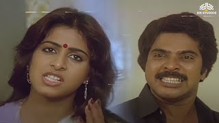 മമ്മൂട്ടി ദേഷ്യപ്പെടുന്ന രംഗം  Avidathepole Ivideyum 1985  Malayalam Movie [upl. by Nohsyar]