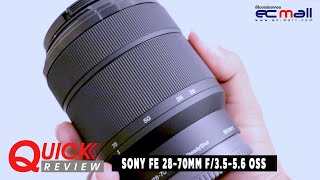 Quick Review  Sony FE 2870mm f3556 OSS [upl. by Don]