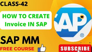 CLASS42INVOICE VERIFICATION IN SAP MM  MIROMIR4MRBR T code In SAPIR BEFORE GR PROCESS [upl. by Nalo516]