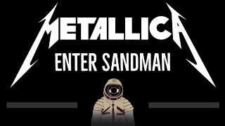 Metallica • Enter Sandman CC 🎤 Karaoke Instrumental Lyrics [upl. by Peers]