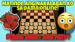 DAMA Nice Game  CHECKERS Tv Vs Online Player 001 [upl. by Susej]