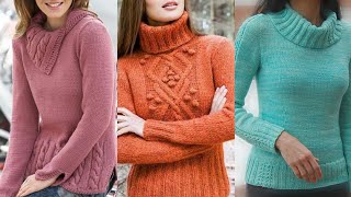 Awesome High Neck Sweater Design For Girls  Handmade High Neck Koti  1 Geet Trendzzz [upl. by Ehc503]