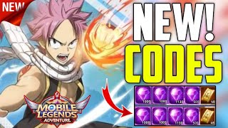 ✨NEW UPD✨ ML ADVENTURE CD KEY 2024  MOBILE LEGENDS ADVENTURE CODES 2024  MLA CODE [upl. by Znarf]