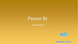 Power BI Introduction and Setup [upl. by Evanthe]