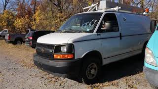 2017 Chevrolet Express 2500 Quigley 4X4 Van For Sale at Auction [upl. by Rochkind]