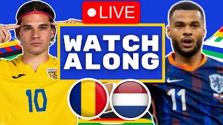 ROMANIA VS NETHERLANDS LIVE STREAM  UEFA EURO 2024 [upl. by Malvino880]