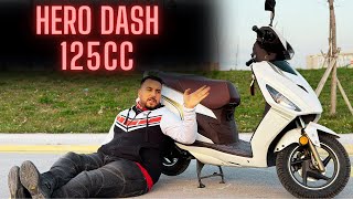 HERO DASH 125cc SCOOTER  B EHLİYETLE KULLANILAN MOTOR  2023 HERO DASH [upl. by Htebazil531]