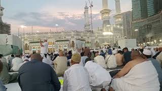 Fajr Azan  Muslim call to prayer in Mecca  Sheikh Ali Ahmed Mulla [upl. by Yentterb]