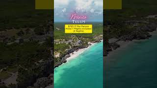 POP Travel Agency Tulum Mexico Vacation Package 🇲🇽 [upl. by Sauer197]