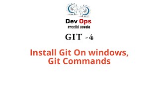 Install Git on Windows  Git Commands [upl. by Euqinahc]