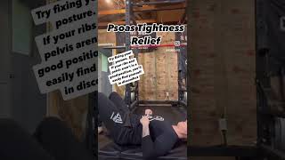 Tight Psoas Relief Strategies [upl. by Hansel224]