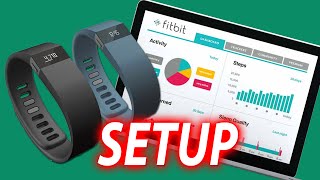 How To Setup FitBit Charge Fitness Band [upl. by Acenom]