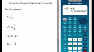 Converting Between Fractions and Decimalswmv [upl. by Alarick]