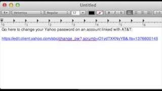 Change Password On Yahoo Email Merged With ATampT [upl. by Etnoek]