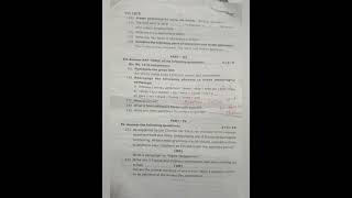 2022 Second mid term exam question paper English for communication 12th standard [upl. by Mal]