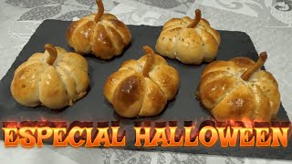 Mini calabazas rellenas el snack mas bruta para HALLOWEEN [upl. by Arraek481]