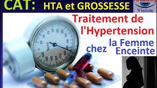 Traitement de Hypertension au cours de la grossesse Conduite à Tenir [upl. by Nasho101]