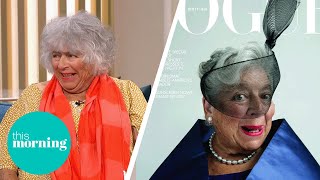 Miriam Margolyes Reveals Her New Book amp Gracing The Cover Of British Vogue  This Morning [upl. by Norit]