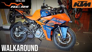 2024 KTM RC 125 Walkaround Review  Price mileage features specs [upl. by Kline]