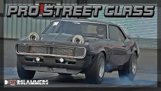 PRO STREET CLASS AT DOORSLAMMERS 2023  SANTA POD RACEWAY [upl. by Nenad]