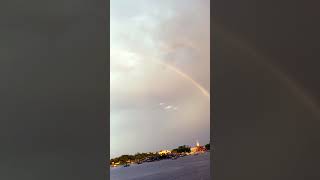 🌈 Do you see 1 or 2 Rainbow EPCOT ThemePark Florida shortsvideos [upl. by Airdnas]