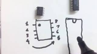 Ic pin configuration  How to identify pin configuration of electronic IC  how to find IC pin [upl. by Padegs]