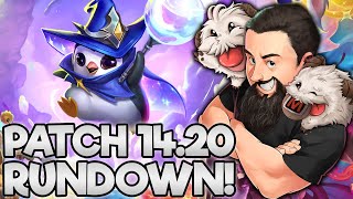 Patch 1420 Rundown  TFT Magic amp Mayhem  Teamfight Tactics [upl. by Bedad596]