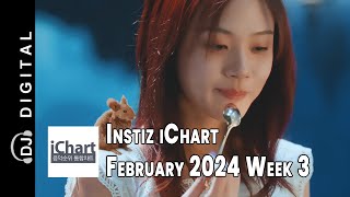 Top 20 Instiz iChart Chart  February 2024 Week 3 [upl. by Adnylam]