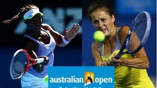 Bojana Jovanovski vs Sloane Stephens Australian Open 2013 Highlights [upl. by Arber572]