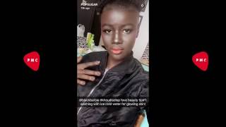 Khoudia Diop Melanin Goddess Shares Her Favorite Beauty Tips [upl. by Moraj]