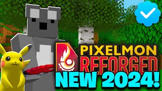 How To INSTALL Pixelmon Reforged 928  1202 Minecraft Pokémon Mod [upl. by Enrobialc]