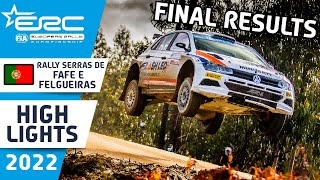 ERC Rally Highlights  Final Day Results  Serras de Fafe  Felgueiras  Cabreira e Boticas 2022 [upl. by Tnias]