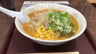 東部湯の丸サービスエリア下り 大盛味噌ラーメン [upl. by Korey453]