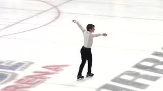 4K  Milosz Witkowski POL  Senior Men Short Program  Tayside Trophy 2023 [upl. by Nyrrat]