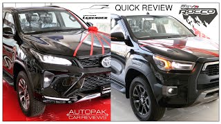 Toyota Fortuner LEGENDER amp REVO ROCCO 2022 Quick Review with Price and New Features [upl. by Lazaruk]