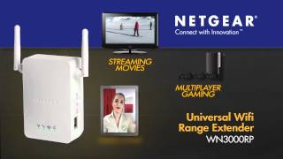 Netgear WN3000RP Overview [upl. by Nna]