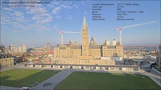 Parliament Ottawa Canada for Thursday 31 October 2024 [upl. by Senzer540]