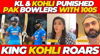 India 3562  King Kohli ROARS with 77th 100 KL Rahul Stunning 100   IND vs PAK  Asia Cup [upl. by Caffrey]