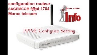 How to Configure Segemcom Router Fst  1704  WiFi And PPPoE Configuration [upl. by Herv]