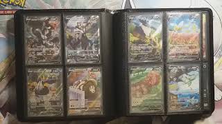 Pokemon card binder collection  Full art  Alternate art [upl. by Fablan]