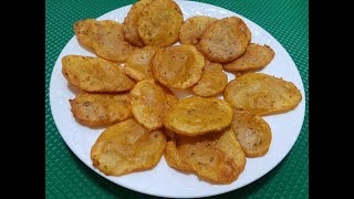 Aloo Pakora Recipe l Crispy Aloo pakoda recipe [upl. by Eat86]