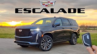 2022 Cadillac Escalade Sport Platinum  A 114000 Private Jet on Wheels Week Review [upl. by Kerge]