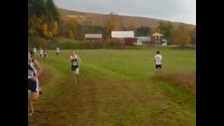 Bay State XC Invite DII Boys Varsity Race at Northfield Mountain MA 102012 [upl. by Munford75]