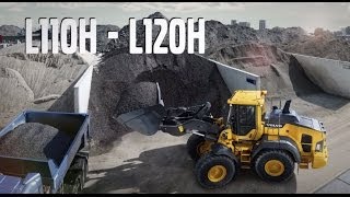 Hjullastare Volvo L110H och L120H  lanseringsfilm [upl. by Adnulahs529]