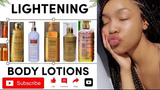 Best Lightening And Toning Body Lotions For CaramelChocolate Skin [upl. by Haraz529]