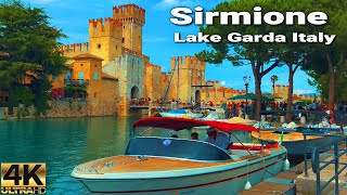 Sirmione Lake Garda Italy Virtual Walking Tour in Stunning 4K 60fps July 2024 🇮🇹 [upl. by Dermot]