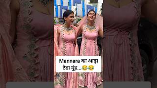 mannara Chopra mannara new dress mannara pink dress [upl. by Nageet]